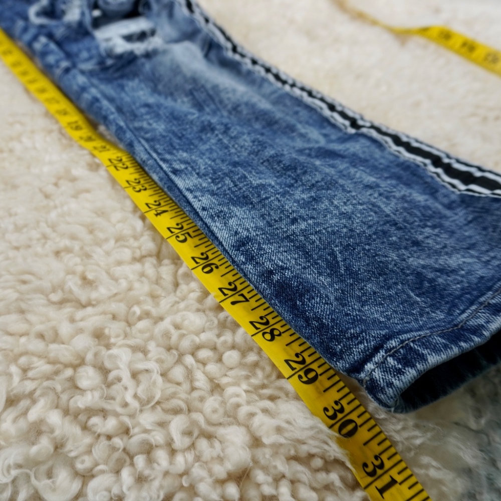 Rue 21 Premium Denim Jeans Side Stripe Skinny Tag Size 32 X 32 See Photos - Picture 12 of 13